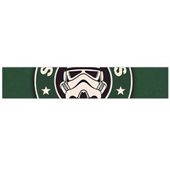 Stormtrooper Coffee Large Premium Plush Fleece Scarf  by Cendanart