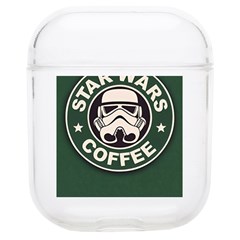 Stormtrooper Coffee Soft Tpu Airpods 1/2 Case by Cendanart