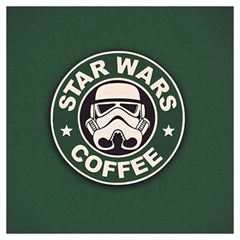 Stormtrooper Coffee Lightweight Scarf  by Cendanart