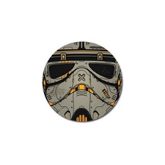 Stormtrooper Golf Ball Marker (4 Pack) by Cendanart