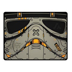 Stormtrooper Fleece Blanket (small) by Cendanart