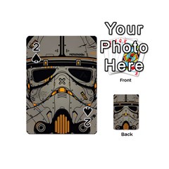 Stormtrooper Playing Cards 54 Designs (mini) by Cendanart