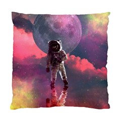 Aesthetic Astronautics Atmosphere Blue Clouds Cosmos Fantasy Galaxy Standard Cushion Case (one Side) by Cendanart