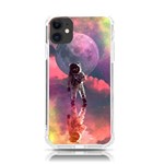 Aesthetic Astronautics Atmosphere Blue Clouds Cosmos Fantasy Galaxy iPhone 11 TPU UV Print Case Front