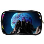 Aesthetic Psychedelic Drawings Art Acid Space Toiletries Bag (Two Sides) Front