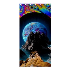 Aesthetic Psychedelic Drawings Art Acid Space Shower Curtain 36  X 72  (stall)  by Cendanart