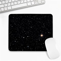 Sky Black Star Night Space Edge Super Dark Universe Large Mousepad by Cendanart