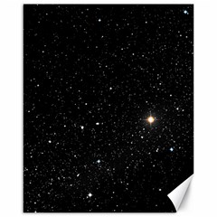 Sky Black Star Night Space Edge Super Dark Universe Canvas 16  X 20  by Cendanart