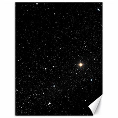 Sky Black Star Night Space Edge Super Dark Universe Canvas 18  X 24  by Cendanart