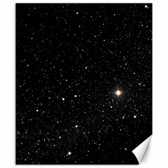 Sky Black Star Night Space Edge Super Dark Universe Canvas 20  X 24  by Cendanart