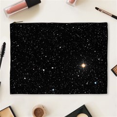 Sky Black Star Night Space Edge Super Dark Universe Cosmetic Bag (xl) by Cendanart