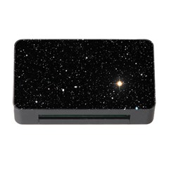 Sky Black Star Night Space Edge Super Dark Universe Memory Card Reader With Cf by Cendanart