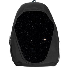 Sky Black Star Night Space Edge Super Dark Universe Backpack Bag by Cendanart