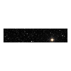 Sky Black Star Night Space Edge Super Dark Universe Velvet Scrunchie