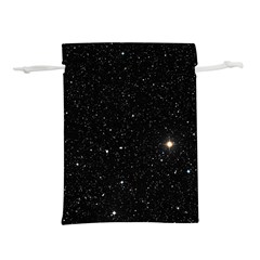 Sky Black Star Night Space Edge Super Dark Universe Lightweight Drawstring Pouch (s) by Cendanart