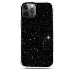 Sky Black Star Night Space Edge Super Dark Universe Iphone 12 Pro Max Tpu Uv Print Case by Cendanart