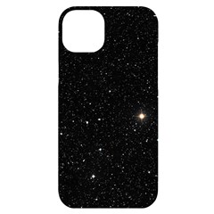 Sky Black Star Night Space Edge Super Dark Universe Iphone 14 Plus Black Uv Print Case by Cendanart