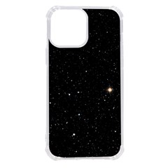 Sky Black Star Night Space Edge Super Dark Universe Iphone 13 Pro Max Tpu Uv Print Case by Cendanart