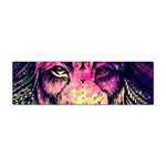 Psychedelic Lion Sticker Bumper (100 pack) Front