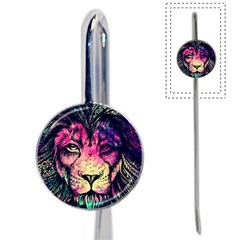 Psychedelic Lion Book Mark by Cendanart