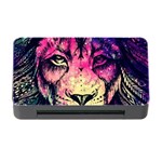 Psychedelic Lion Memory Card Reader with CF Front