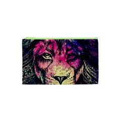 Psychedelic Lion Cosmetic Bag (xs) by Cendanart