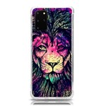 Psychedelic Lion Samsung Galaxy S20Plus 6.7 Inch TPU UV Case Front