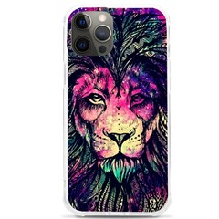 Psychedelic Lion Iphone 12 Pro Max Tpu Uv Print Case by Cendanart