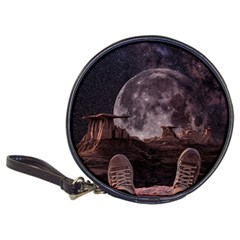 In The Cosmos Moon Sci-fi Space Sky Classic 20-cd Wallets by Cendanart