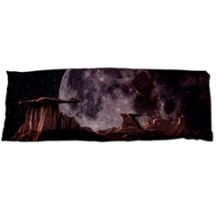 In The Cosmos Moon Sci-fi Space Sky Body Pillow Case (dakimakura) by Cendanart