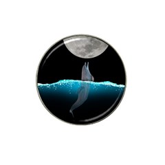 Dolphin Moon Water Hat Clip Ball Marker (10 Pack) by Ndabl3x