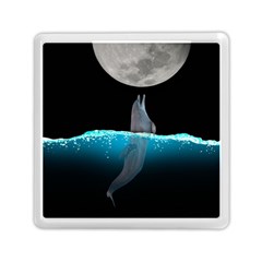 Dolphin Moon Water Memory Card Reader (square) by Ndabl3x