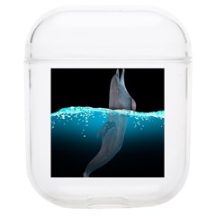 Dolphin Moon Water Soft Tpu Airpods 1/2 Case by Ndabl3x