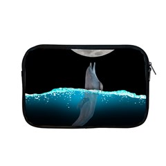 Dolphin Moon Water Apple Macbook Pro 13  Zipper Case by Ndabl3x