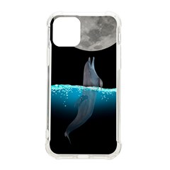 Dolphin Moon Water Iphone 11 Pro 5 8 Inch Tpu Uv Print Case by Ndabl3x