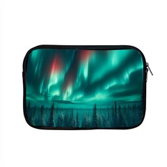 Aurora Borealis Snow Apple Macbook Pro 15  Zipper Case by Ndabl3x