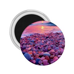 Sea Beach Water Sunset Ocean 2 25  Magnets by Ndabl3x