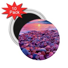 Sea Beach Water Sunset Ocean 2 25  Magnets (10 Pack)  by Ndabl3x