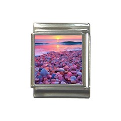 Sea Beach Water Sunset Ocean Italian Charm (13mm) by Ndabl3x