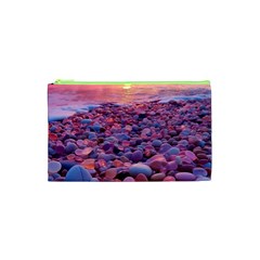 Sea Beach Water Sunset Ocean Cosmetic Bag (xs)