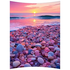 Sea Beach Water Sunset Ocean Back Support Cushion by Ndabl3x