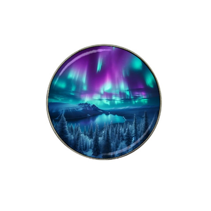 Lake Aurora Borealis Hat Clip Ball Marker (4 pack)