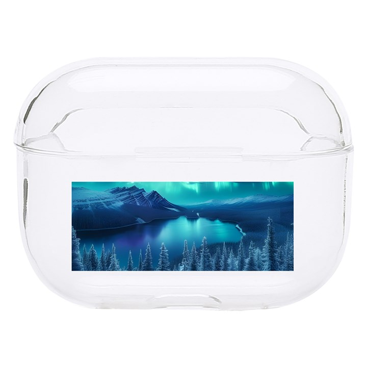 Lake Aurora Borealis Hard PC AirPods Pro Case