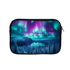 Lake Aurora Borealis Apple Macbook Pro 15  Zipper Case by Ndabl3x