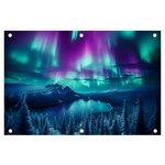 Lake Aurora Borealis Banner and Sign 6  x 4  Front