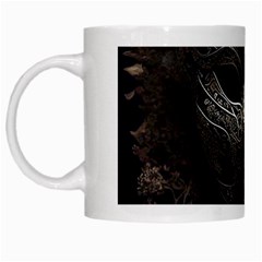 Mask Tribal White Mug