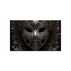 Mask Tribal Sticker Rectangular (10 Pack) by Ndabl3x