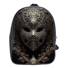 Mask Tribal School Bag (xl) by Ndabl3x