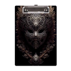 Mask Tribal A5 Acrylic Clipboard by Ndabl3x