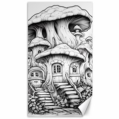 House Tree Fairy Canvas 40  X 72 